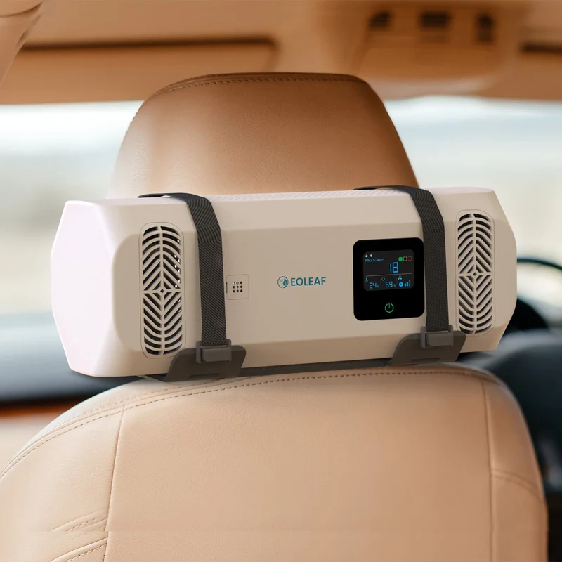 PurCar air purifier — HEPA H13 Filter & Ioniser - For all vehicles
