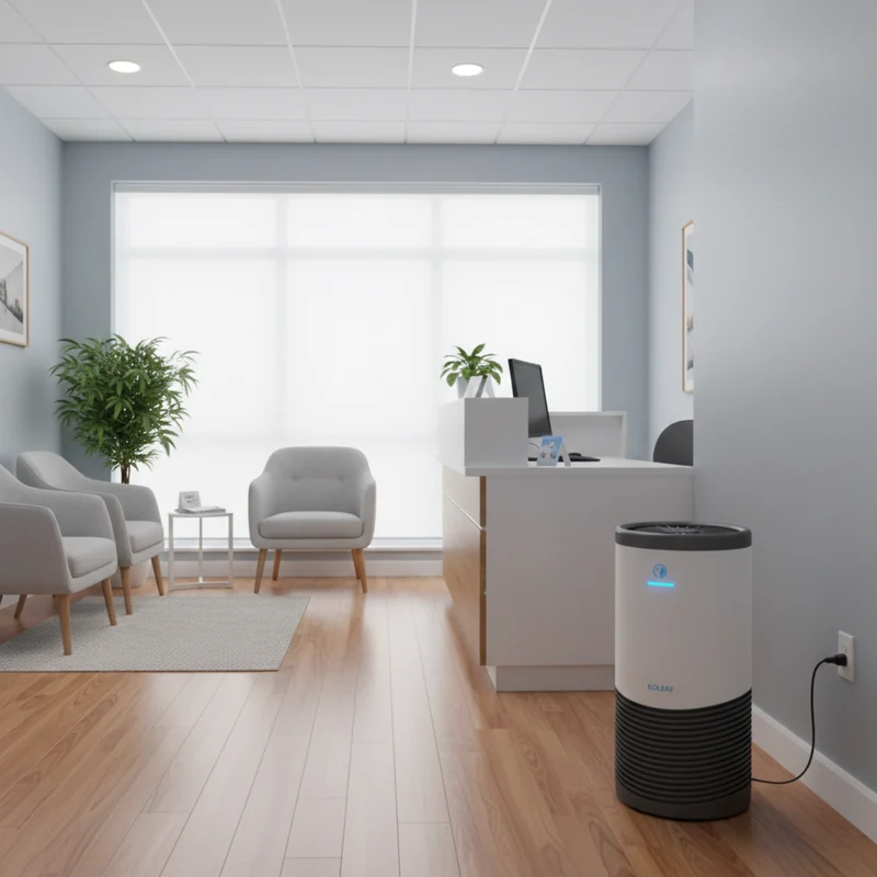 TeraPur 600 air purifier — 80 m² (850 sq ft) coverage area - Ultimate all-in-one