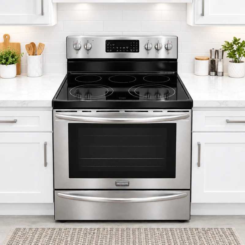 Frigidaire 30'' Cuisinière Vitrocéramique - Inox - Reconditionnés