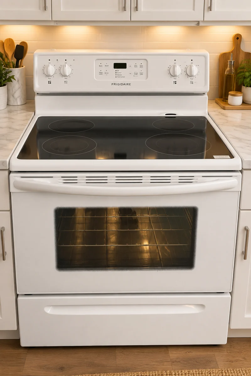 Frigidaire 30'' Cuisinière Vitrocéramique - Blanc - Reconditionnés