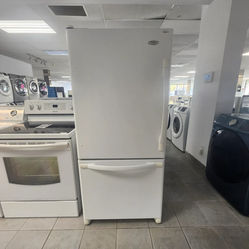 Whirlpool 30'' Réfrigérateur Congélateur Inférieur - Blanc - Reconditionné