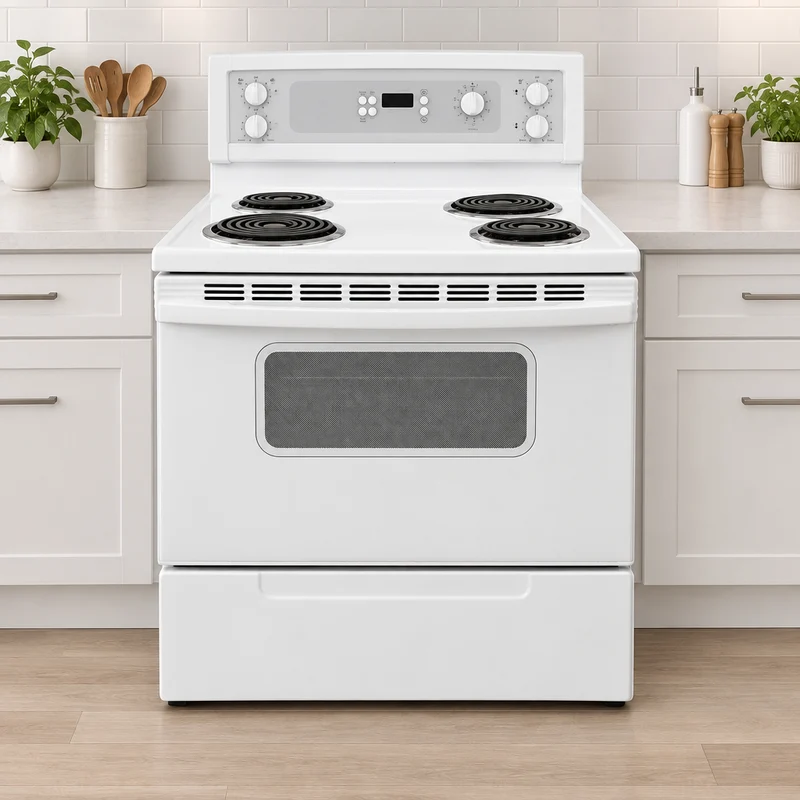 Kenmore 30'' Cuisinière Serpentin- Blanc- Reconditionnée