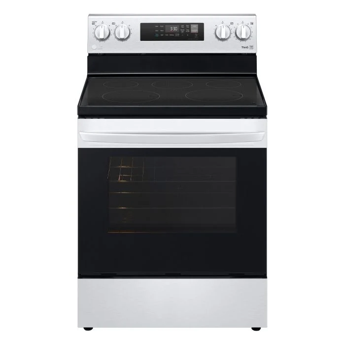 LG 30'' 6.3 pi cu Cuisinière Vitrocéramique - Inox - LREL6321S -NEUF