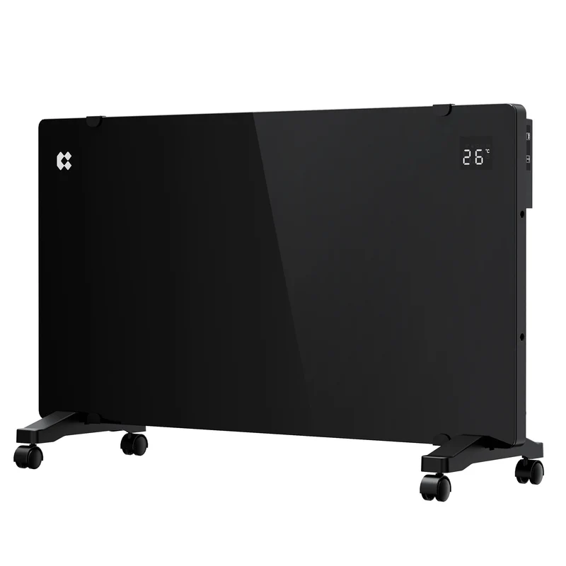 Ciarra Radiateur Convecteur Électrique WiFi 2000W – Chauffe Rapide, Sur Pieds/Mural, Noir | CBHX20-B