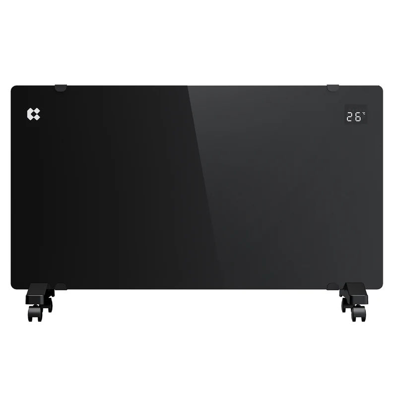 Ciarra Radiateur Convecteur Électrique WiFi 2000W – Chauffe Rapide, Sur Pieds/Mural, Noir | CBHX20-B