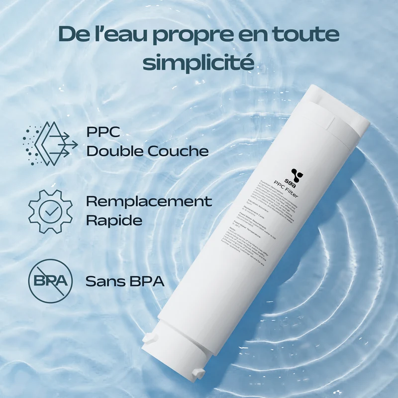 Ciarra x Susgreenable Cartouche Filtre à eau PPC pour SGIWDR04-W | SGPPCF04