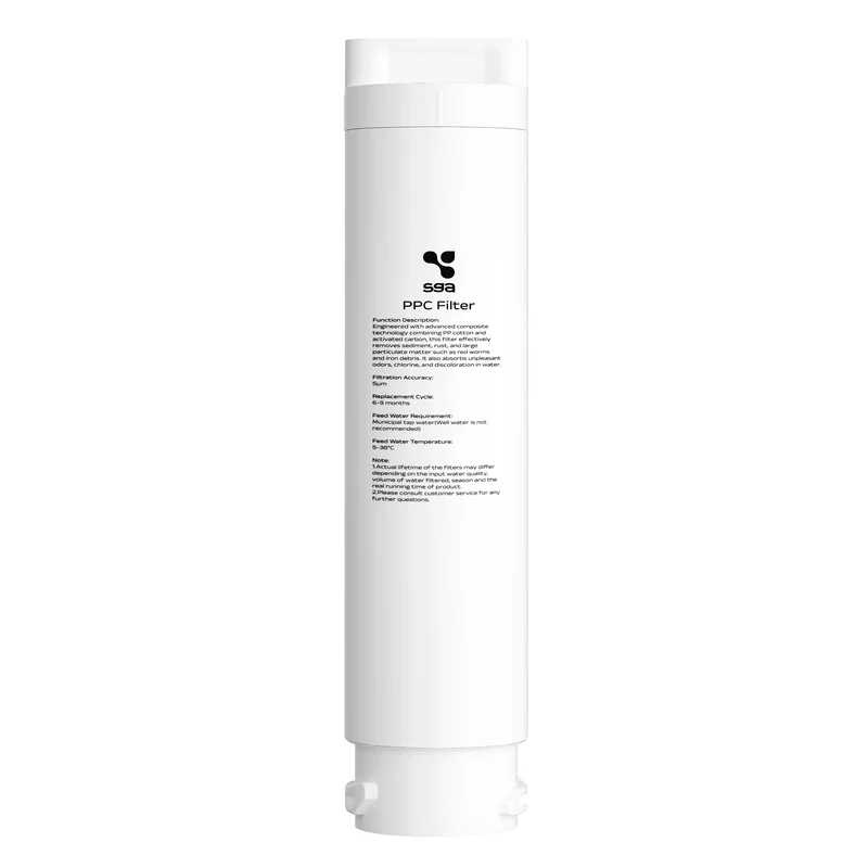 Ciarra x Susgreenable Cartouche Filtre à eau PPC pour SGIWDR04-W | SGPPCF04