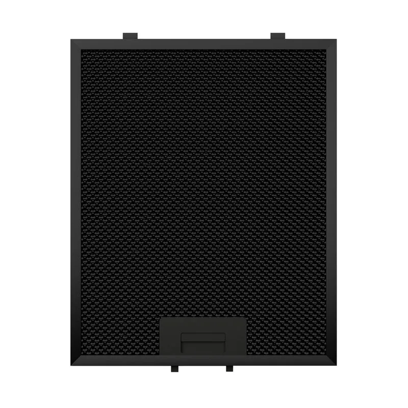 Ciarra Filtre à Graisse en Aluminium Noir pour Hotte Aspirante | AL260319-B