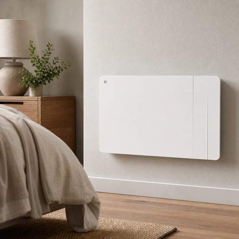 Ciarra Radiateur Électrique Connecté WiFi 1000W-2000W – Inertie Sèche Céramique & Film Aluminium, Économique