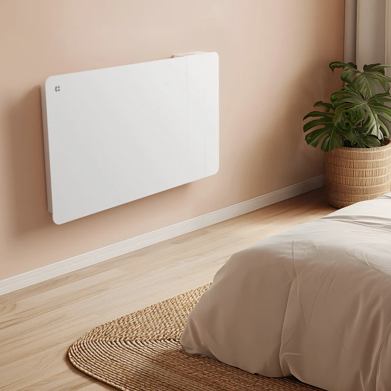 Ciarra Radiateur Électrique Connecté WiFi 1000W-2000W – Inertie Sèche Céramique & Film Aluminium, Économique