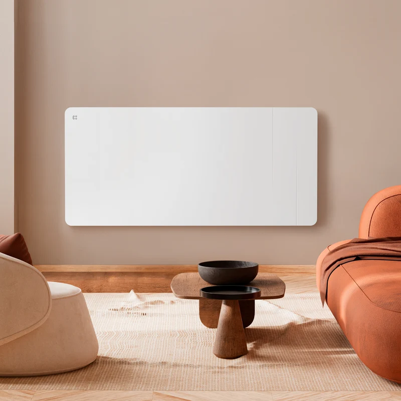 Ciarra Radiateur Électrique Connecté WiFi 1000W-2000W – Inertie Sèche Céramique & Film Aluminium, Économique