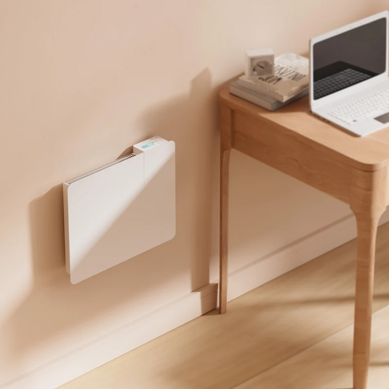 Ciarra Radiateur Électrique Connecté WiFi 1000W-2000W – Inertie Sèche Céramique & Film Aluminium, Économique