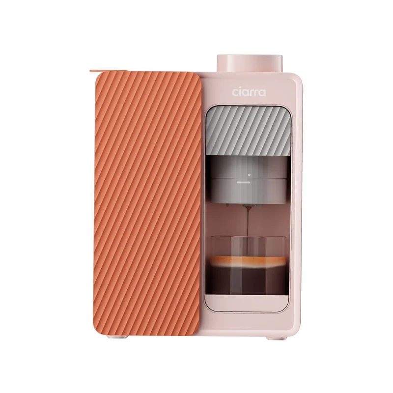 Ciarra BloomBox Cafetiere Expresso Machine à Expresso Portable 15 Bar, Écologique Sans Capsule, Maison & Extérieur