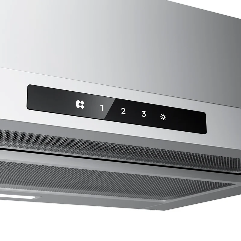 Ciarra Hotte Télescopique 60cm Encastrable Classe A+, Tactile, LED CBCS6909A-OW