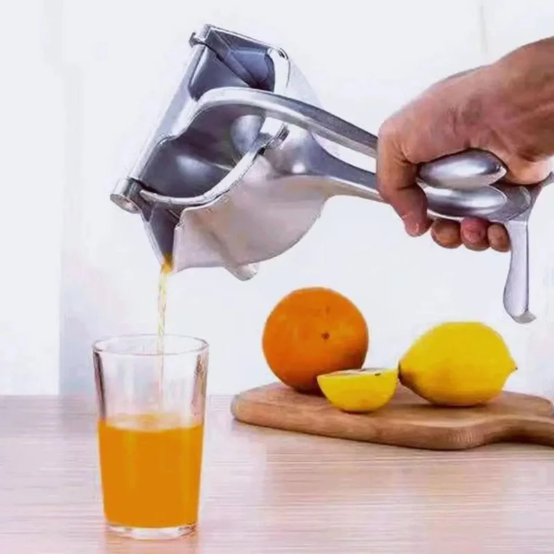Presse-agrumes manuel : extracteur de jus ergonomique en aluminium