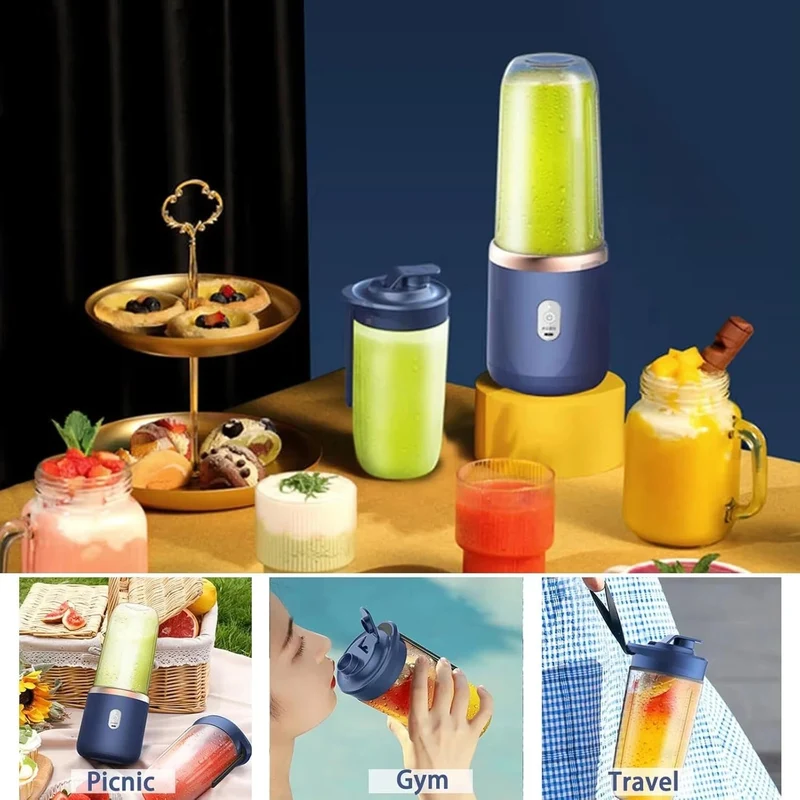 Blender smoothie portable 150W rechargeable USB