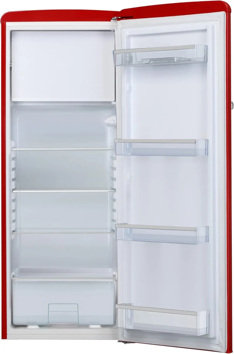 Amica KSR 364 150 R / VM 1442 R – Réfrigérateur vintage rouge