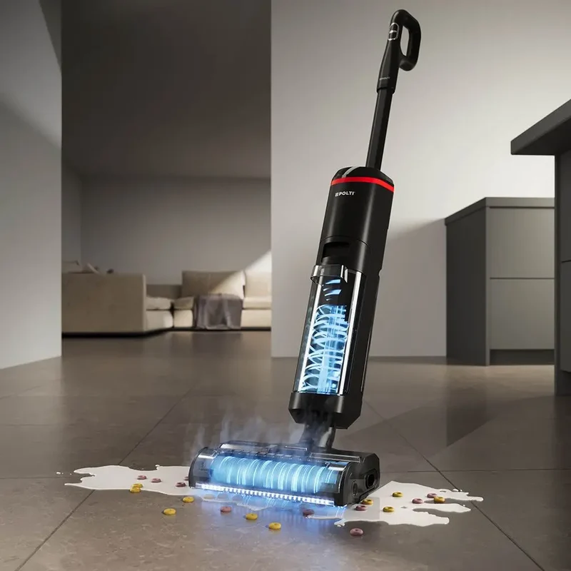 POLTI Aspirateur vapeur RollySteam WD40C sans fil