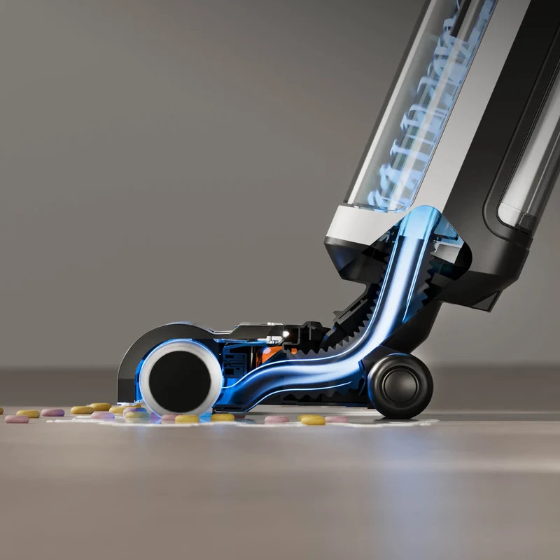 POLTI Aspirateur vapeur RollySteam WD30C sans fil