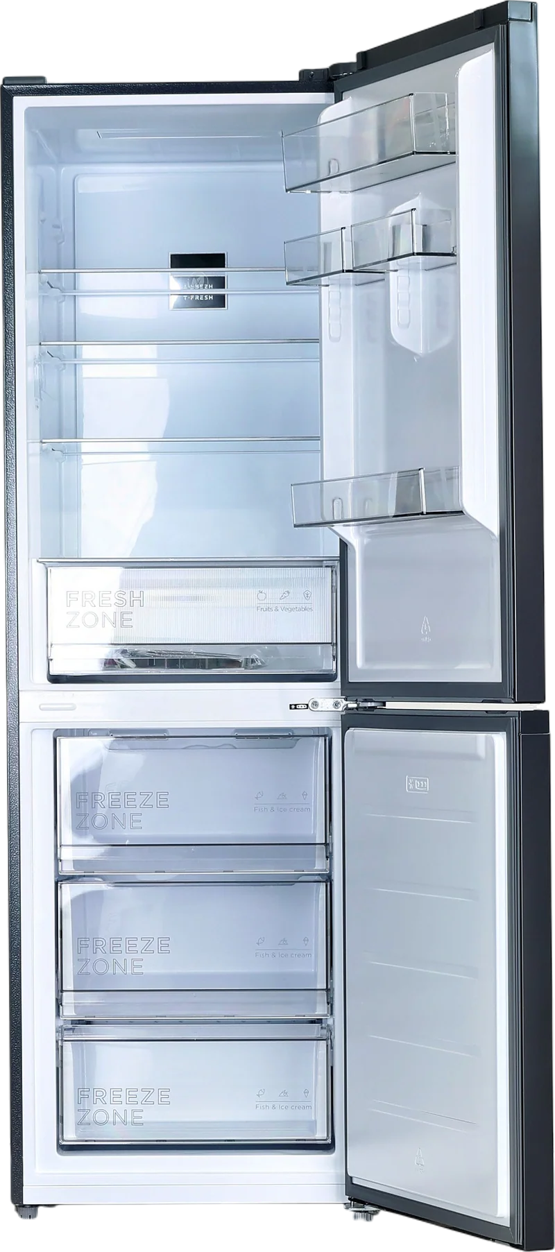 Réfrigérateur Avec Congélateur 340 Litres Reconditionné TCL RF340BSD0