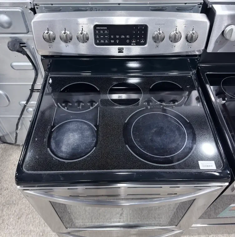 Kenmore 30'' Cuisinière Vitrocéramique - Inox - Reconditionné