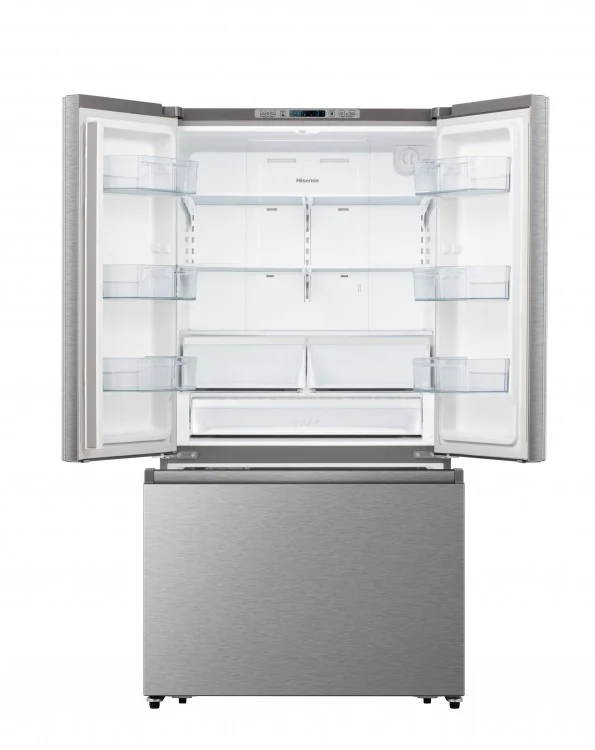 Hisense 36'' 26.6 pi cu réfrigérateur portes francaises - inox - RF266C3FSE - boîte ouverte