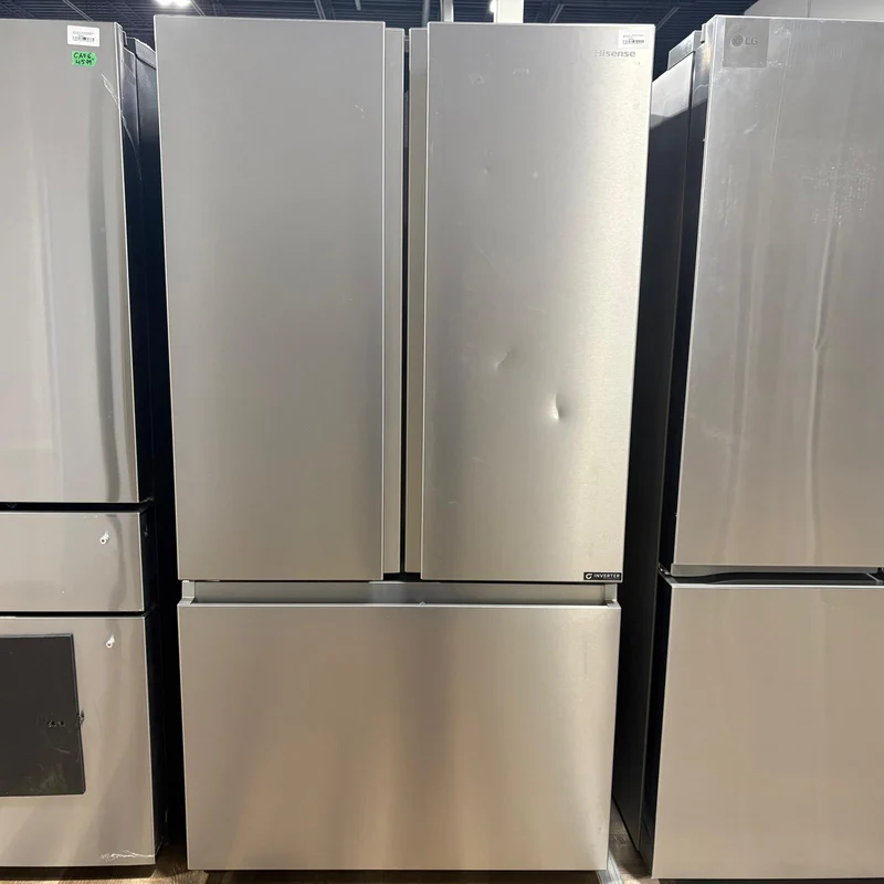 Hisense 36'' 26.6 pi cu réfrigérateur portes francaises - inox - RF266C3FSE - boîte ouverte