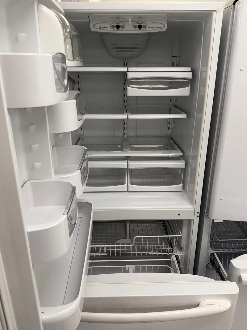 Maytag 30'' Réfrigérateur Congélateur Inférieur - Blanc - Reconditionné