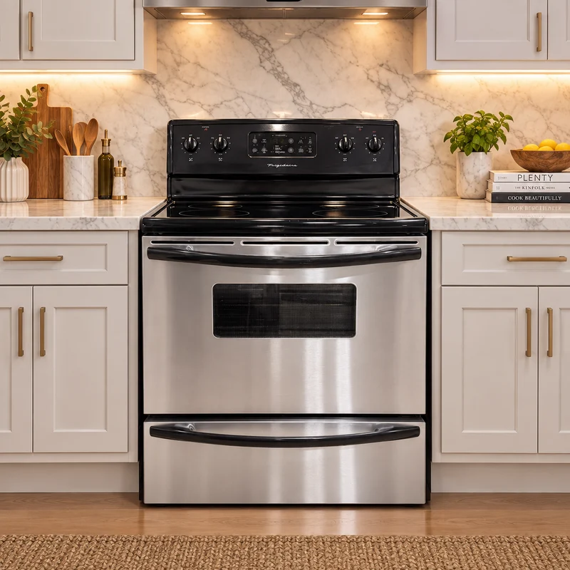 Frigidaire 30'' Cuisinière Vitrocéramique - Inox - Reconditionné