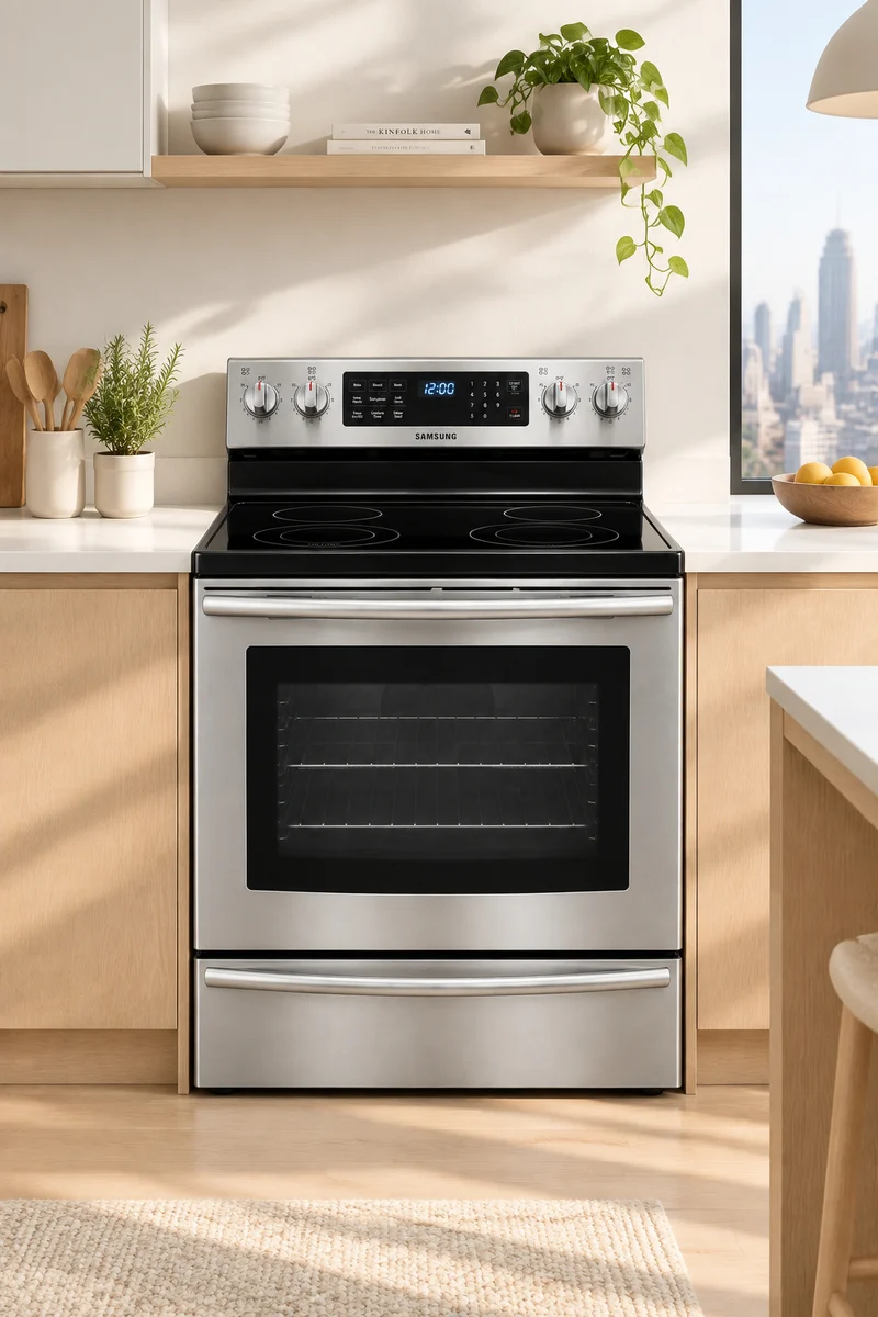 Samsung 30'' Cuisinière vitrocéramique - Inox - Reconditionnée