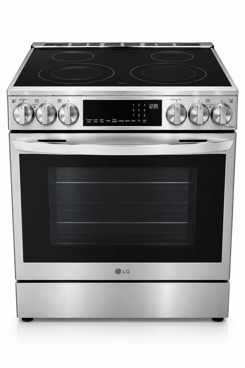 LG 30" Cuisinière encastrable- inox - reconditionnée