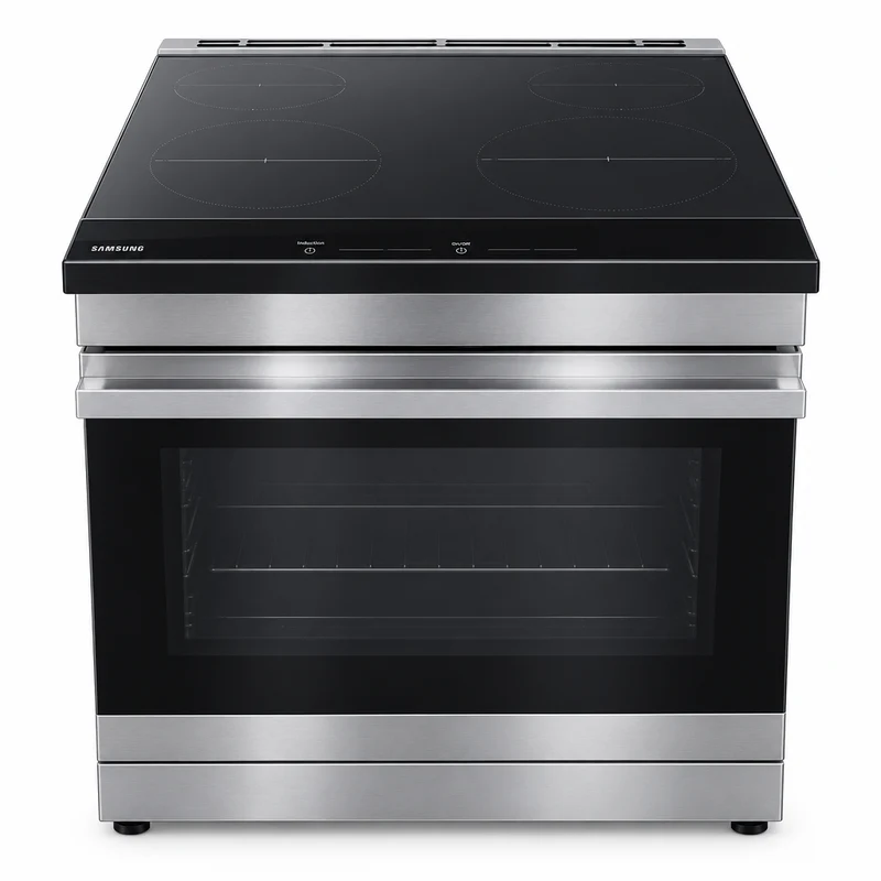 Samsung 30'' Cuisinière à induction - Inox - Reconditionné-anti-rayures