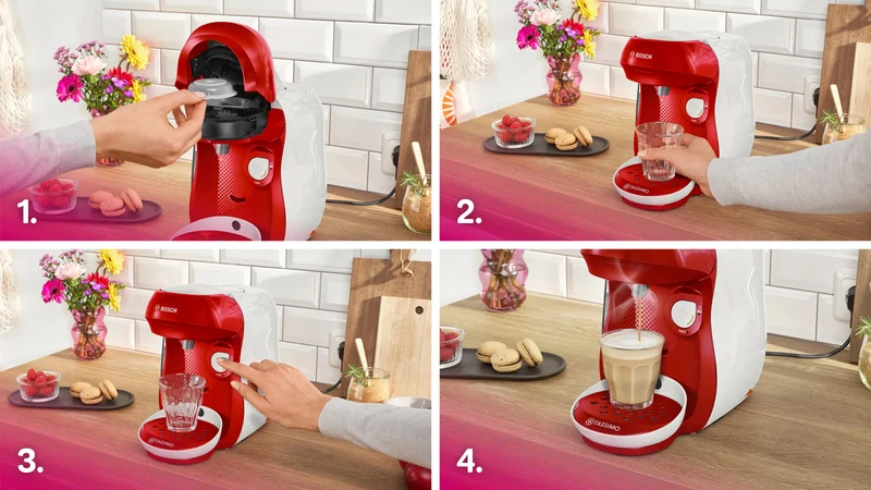 Bosch Machine à Café Tassimo Happy Ref TAS1006