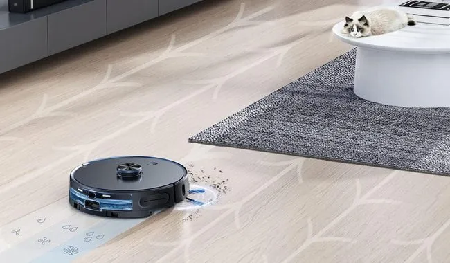 Eziclean Robot aspirateur laveur avec base aspirante I-Bot Z7 Smart (IBotZ7Smart)