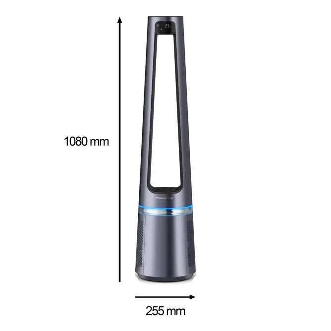 Rowenta Purificateur Ventilateur 2 en 1 Eclipse