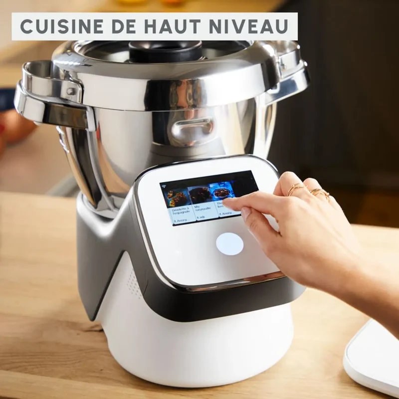 Moulinex Robot cuiseur i-Companion Touch XL avec balance connectée