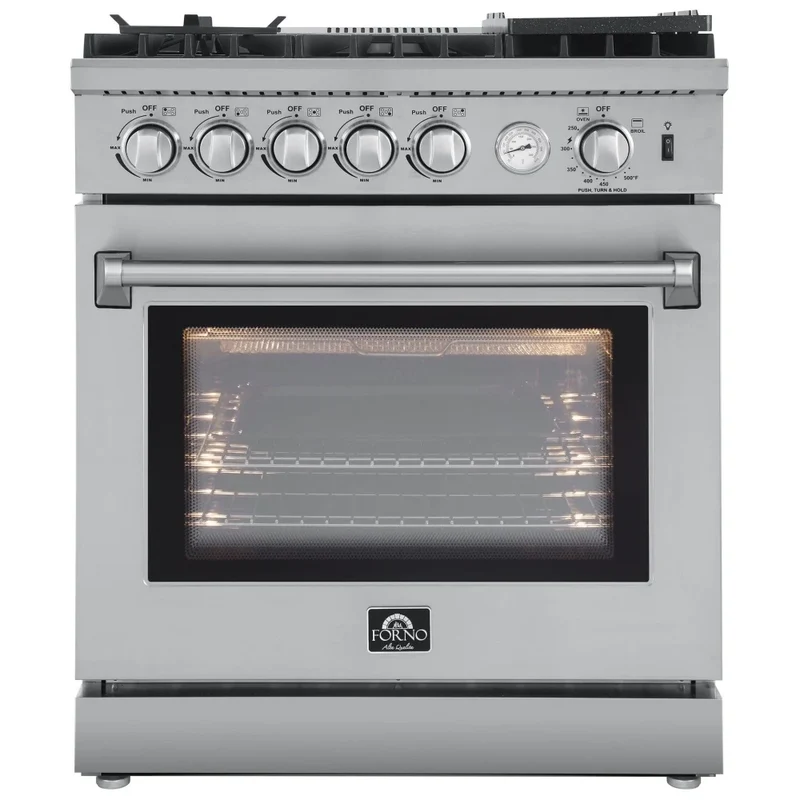 Forno 30'' 4.3 pi cu Cuisinière à Gaz Encastrable - Convection Véritable - Inox - FFSGS6276-30 - Boîte Ouverte