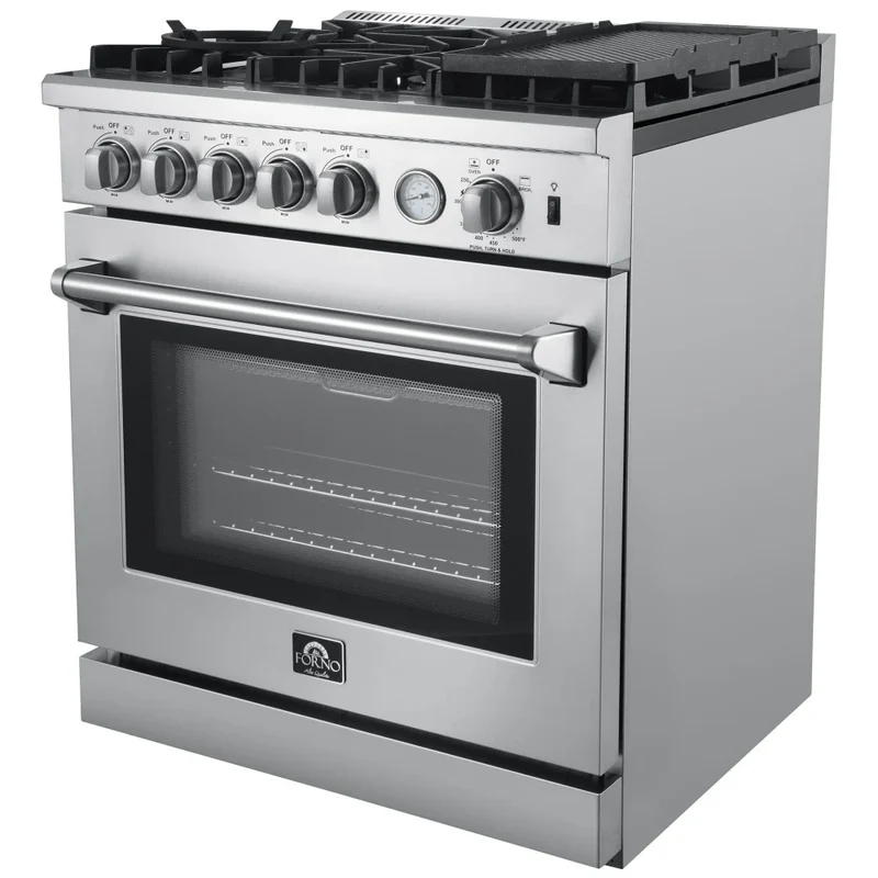 Forno 30'' 4.3 pi cu Cuisinière à Gaz Encastrable - Convection Véritable - Inox - FFSGS6276-30 - Boîte Ouverte