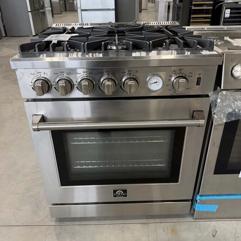 Forno 30'' 4.3 pi cu Cuisinière à Gaz Encastrable - Convection Véritable - Inox - FFSGS6276-30 - Boîte Ouverte