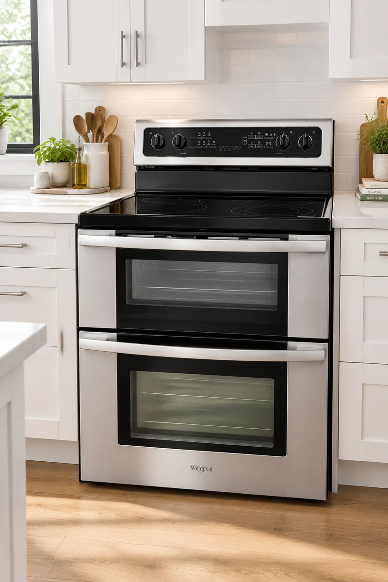 Whirlpool 30'' Cuisinière Vitrocéramique - Inox - Reconditionnés