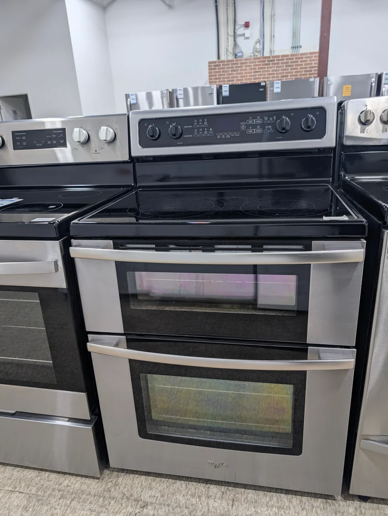 Whirlpool 30'' Cuisinière Vitrocéramique - Inox - Reconditionnés