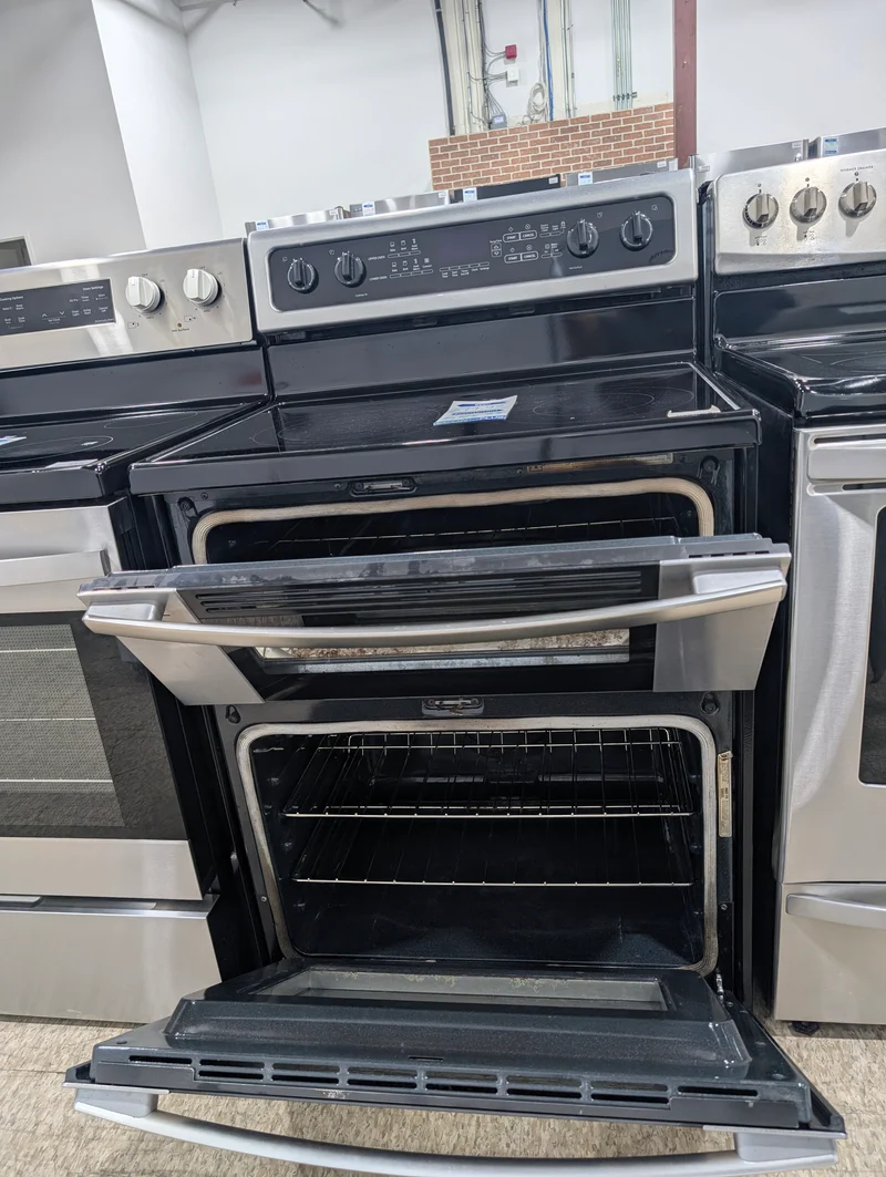 Whirlpool 30'' Cuisinière Vitrocéramique - Inox - Reconditionnés