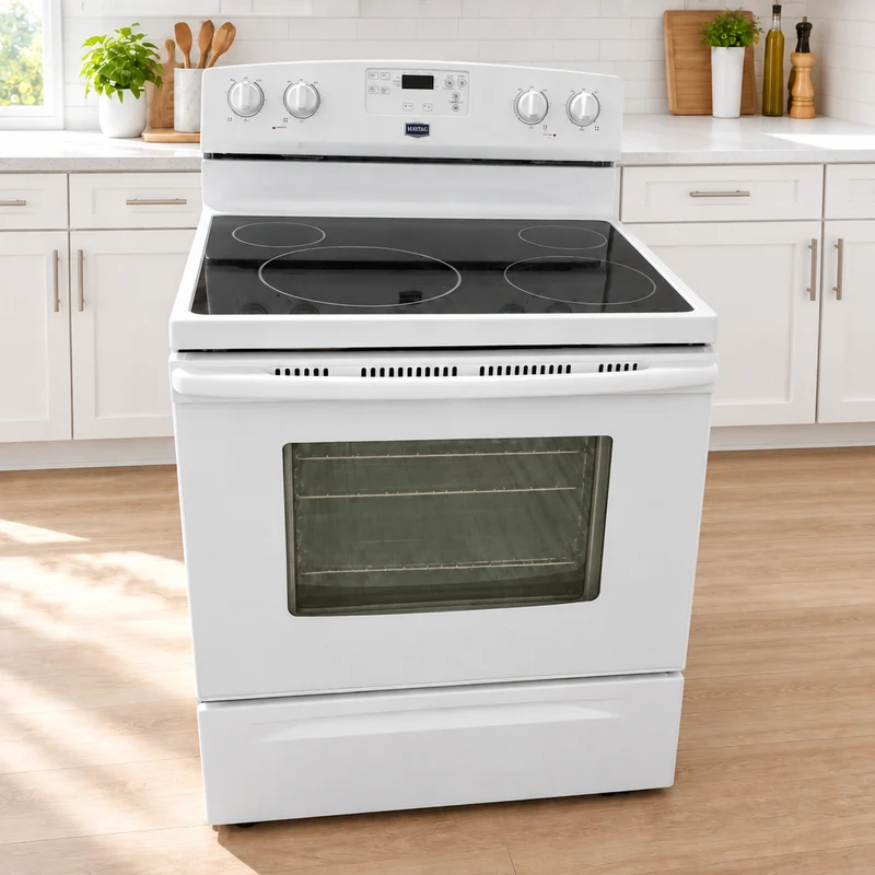 Maytag 30'' Cuisinière Vitrocéramique - Blanc - Reconditionné