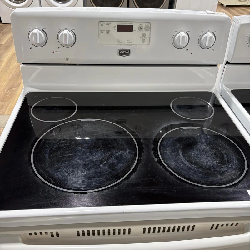 Maytag 30'' Cuisinière Vitrocéramique - Blanc - Reconditionné