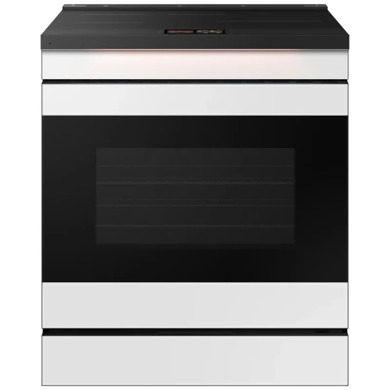 Samsung cuisinière 30 '' 6.3 pi.cu. - BESPOKE - induction- blanc - NSI6DB990012AC - boîte ouvertes