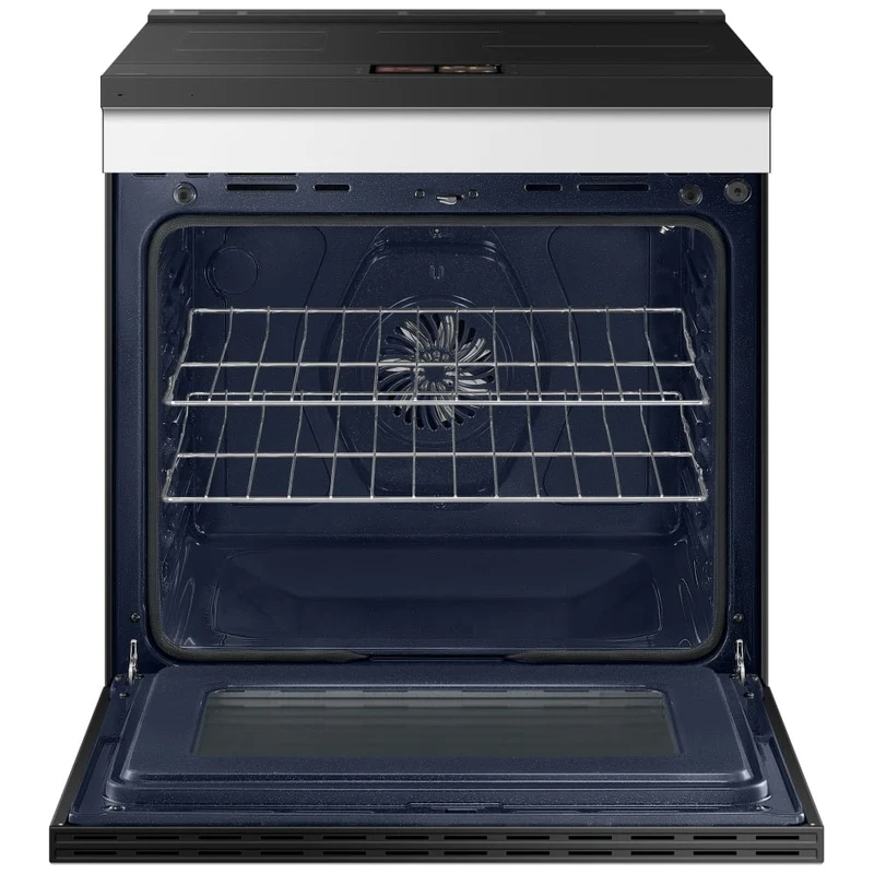 Samsung cuisinière 30 '' 6.3 pi.cu. - BESPOKE - induction- blanc - NSI6DB990012AC - boîte ouvertes