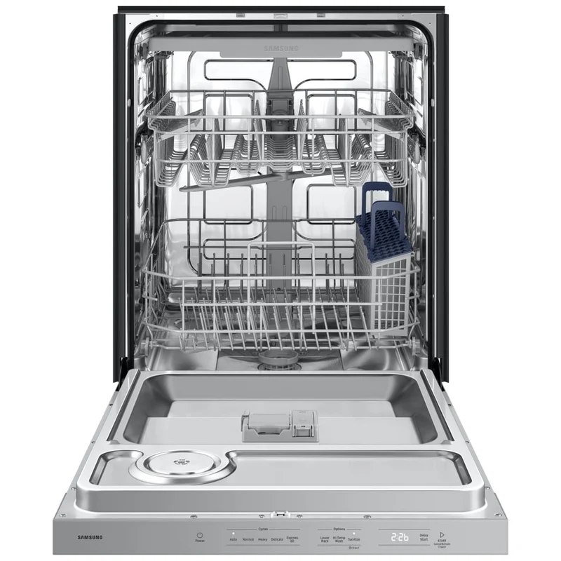 Samsung 24'' Lave-Vaisselle Encastré - Inox -3 paniers - 48dba - DW80DG5500SRAA - Boite Ouverte