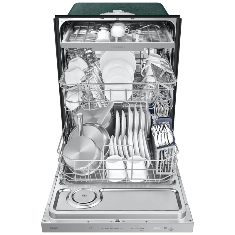 Samsung 24'' Lave-Vaisselle Encastré - Inox -3 paniers - 48dba - DW80DG5500SRAA - Boite Ouverte