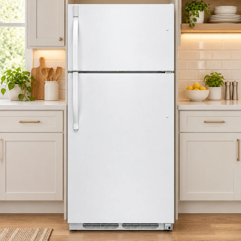Kenmore 28'' réfrigérateur congélateur Supérieur -blanc - reconditionné