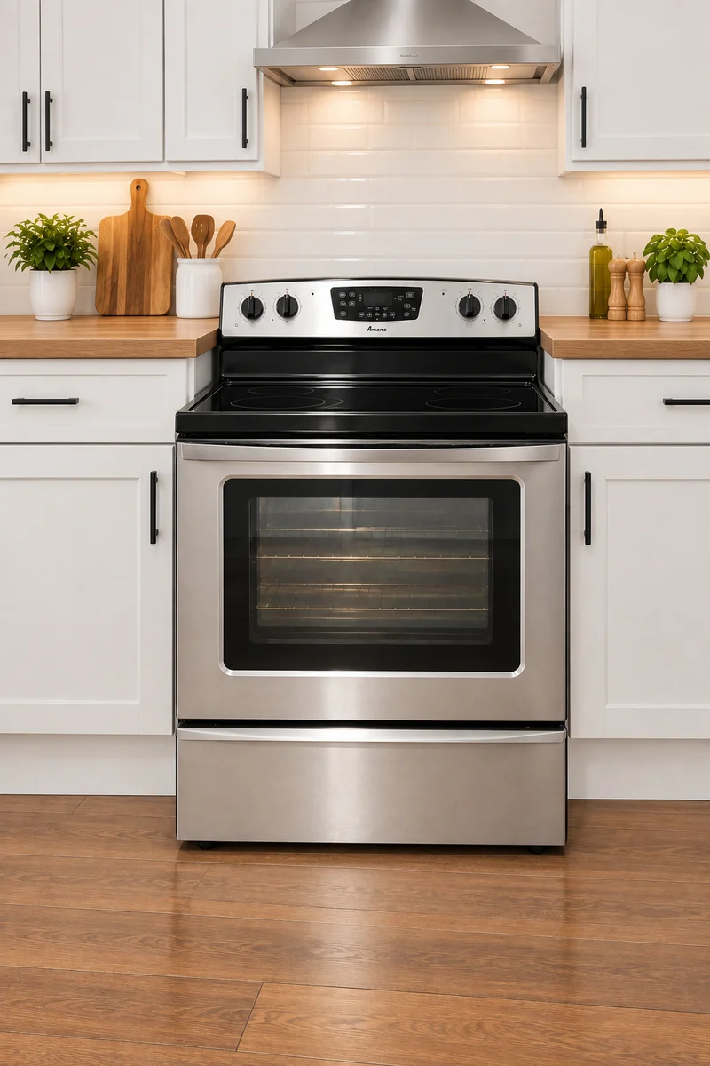 Amana 30'' Cuisinière Vitrocéramique - Inox - Reconditionnés